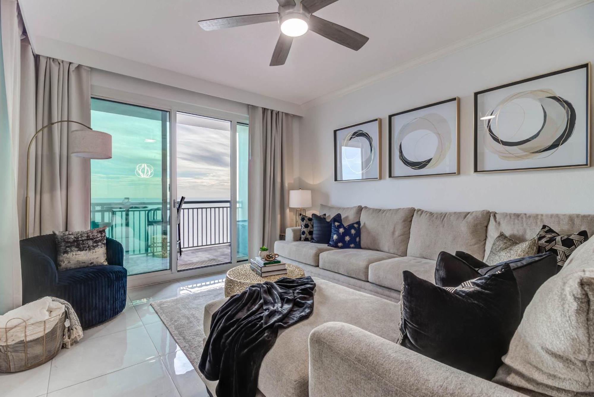 Gorgeous Oceanview 3Br Luxury Condo - Latitude 格尔夫波特 外观 照片